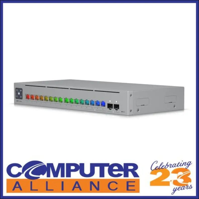16-Port Ubiquiti USW-Pro-Max-16 Layer 3 Etherlighting Switch with 2.5GbE