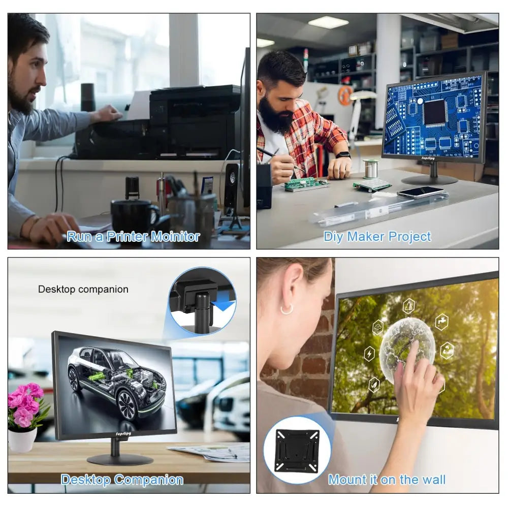 19 inch Multifunction Touch Monitor - HDMI, USB, HD