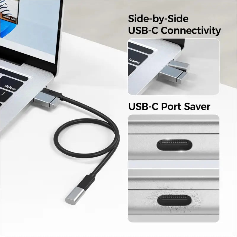 20Gbps USB4 Extension Cable - 1M, True Reversible Design (USB C Extension Cable/Usb-C Extender), Thunderbolt 4 Compatible