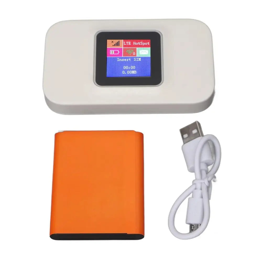 5G WiFi Router, 300Mbps 5G Portable Wireless Network Router Mini Smart Router USB Portable with Wifi SIM Card Slot