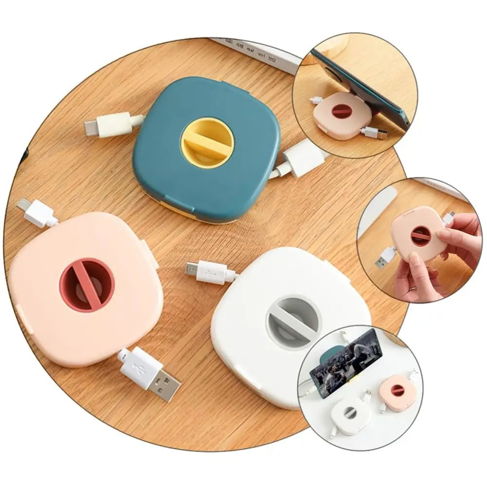 6-Pack Retractable Cable Reels