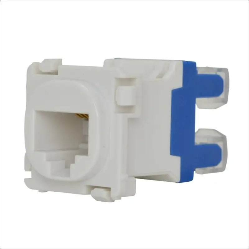8 x CAT6 CAT5e RJ45 Connector Mech Insert Jack Socket Clipsal Style Wall Plates