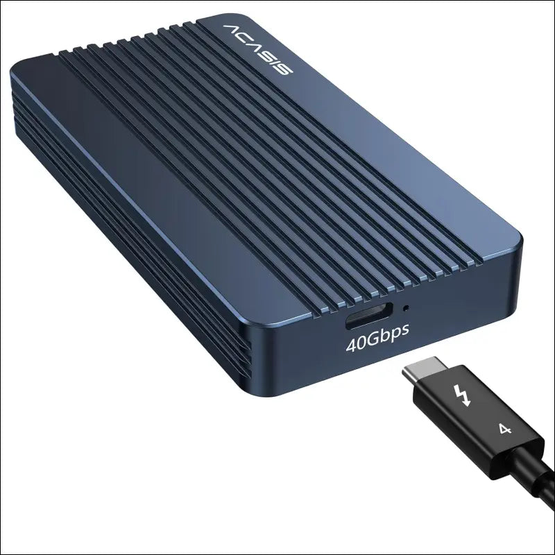 ACASIS 40Gbps M.2 NVMe SSD Enclosure TBU405 for M1 M2 Pro/Max Compatible with USB4/3.2/3.1/3.0/2.0 Support SSD Size