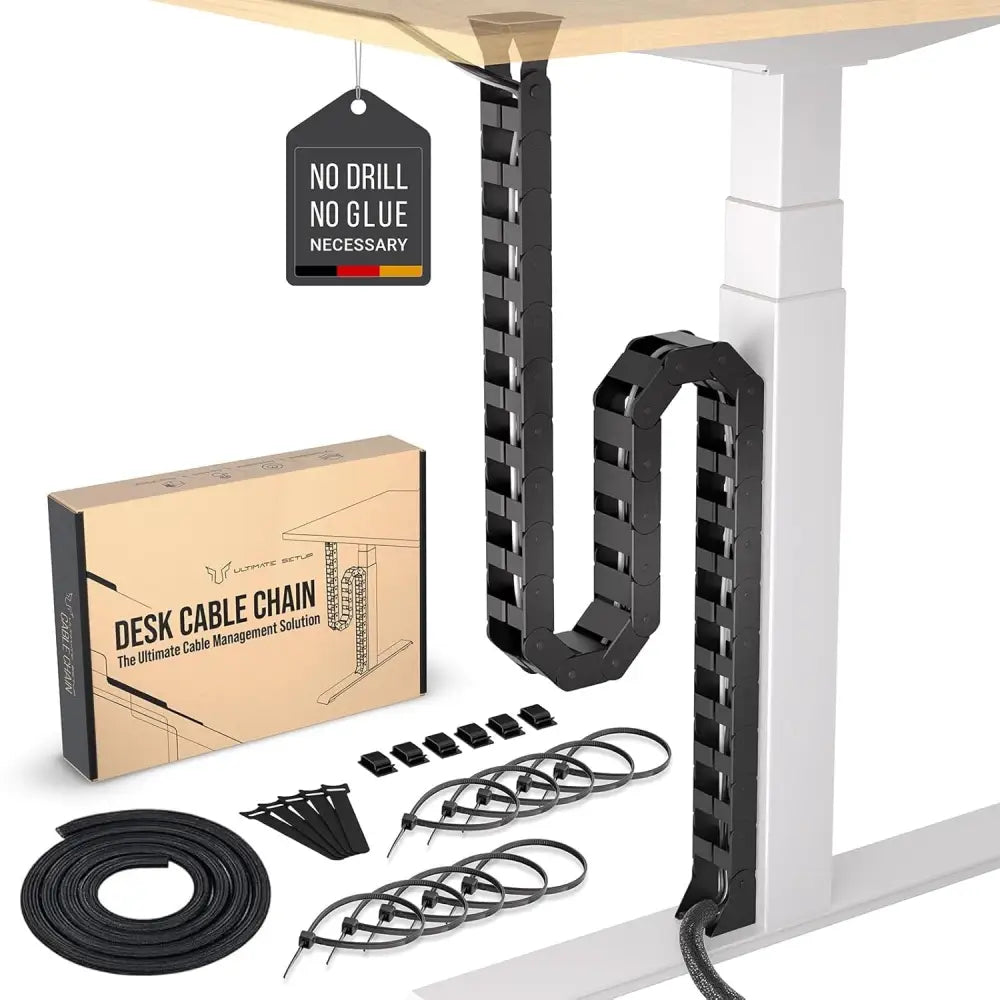 Adjustable Under Desk Cable Management