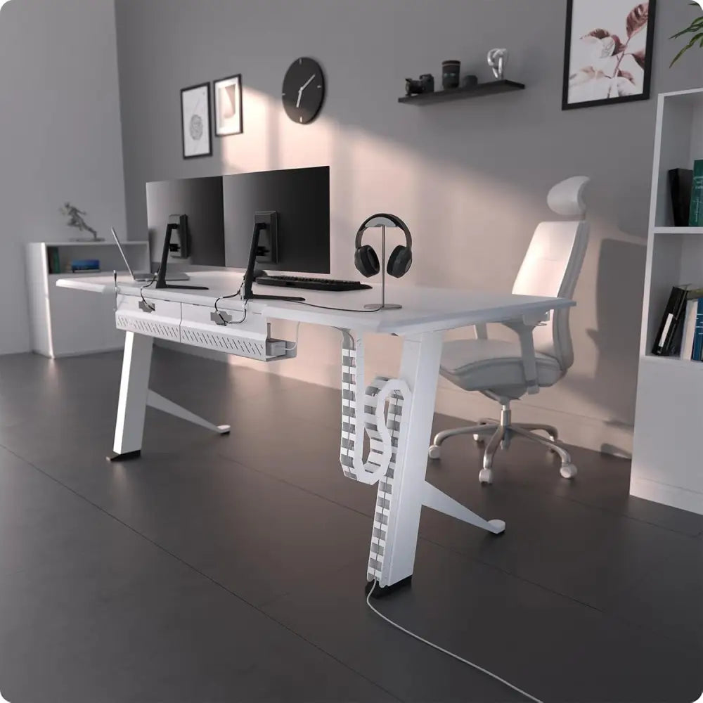 Adjustable Under Desk Cable Management