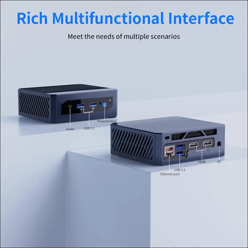 Alder Lake N100 Mini PC, 16GB RAM, 512GB SSD