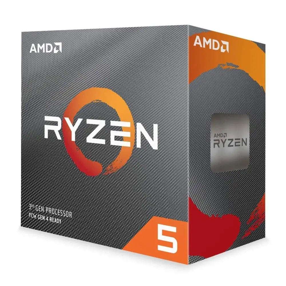 AMD Ryzen 5 3600 3.6 GHz 6-Core/12 Threads AM4 Processor with Wraith Stealth Cooler, 100-100000031BOX
