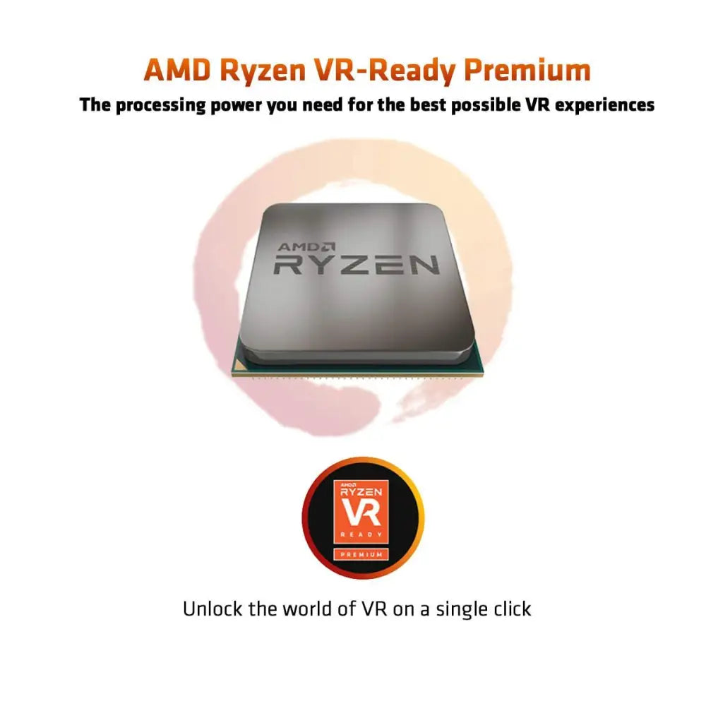 AMD Ryzen 5 3600 3.6 GHz 6-Core/12 Threads AM4 Processor with Wraith Stealth Cooler, 100-100000031BOX