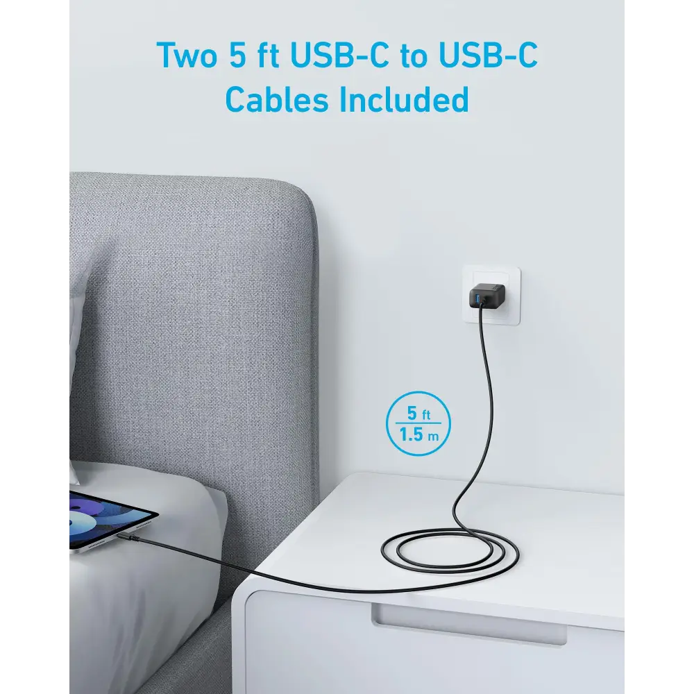 Anker iPhone 16 Charger 2-Pack 20W Fast USB C Charger Block for iPhone 16/16 Pro Max/15 Series/iPad Pro and More (Black