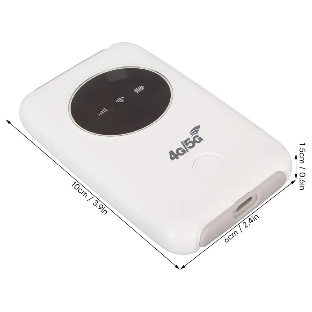 Annadue 4G LTE USB WiFi Modem, 5G WiFi Hotspot Device Unlocked Mobile Router 300Mbps with SIM Card Slot, Portable Wireless Network Router for Travel, Car, Activities
