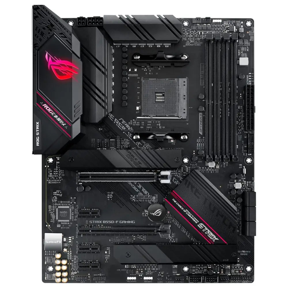 ASUS ROG Strix B550-F Gaming Motherboard, AMD, AM4, ATX, 128GB DDR4, 4 DIMM