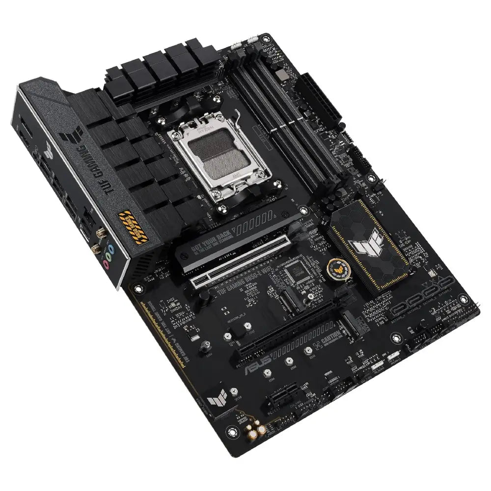 Asus TUF Gaming B650-E WiFi, AMD B650, AM5, ATX, 4 DDR5, HDMI, DP, Wi-Fi 6E, 2.5G LAN, PCIe4, 3X M.2