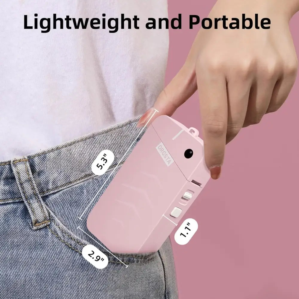 Bluetooth Mini Label Printer for iOS and Android