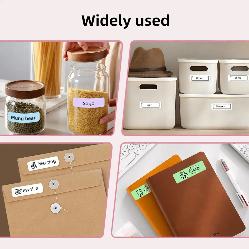 Bluetooth Mini Label Printer for iOS and Android