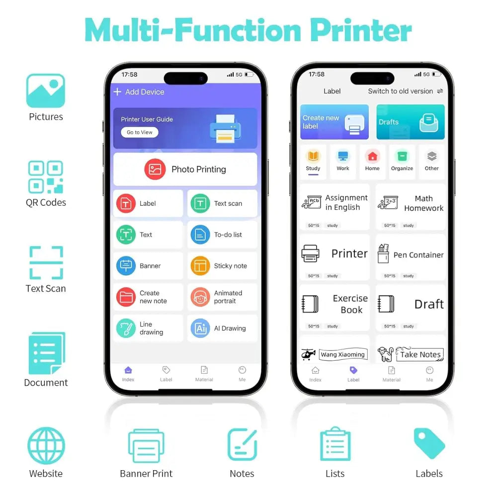 Bluetooth Smartphone Pocket Printer