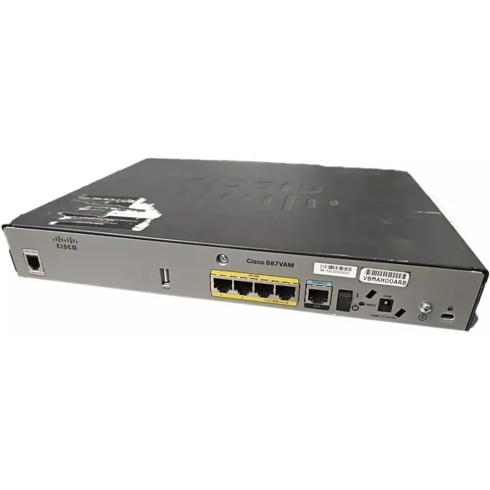 Cisco C887VAM-K9 V02 VDSL/ADSL Annex M Over POTS Multi-Mode Router (Renewed) - simple