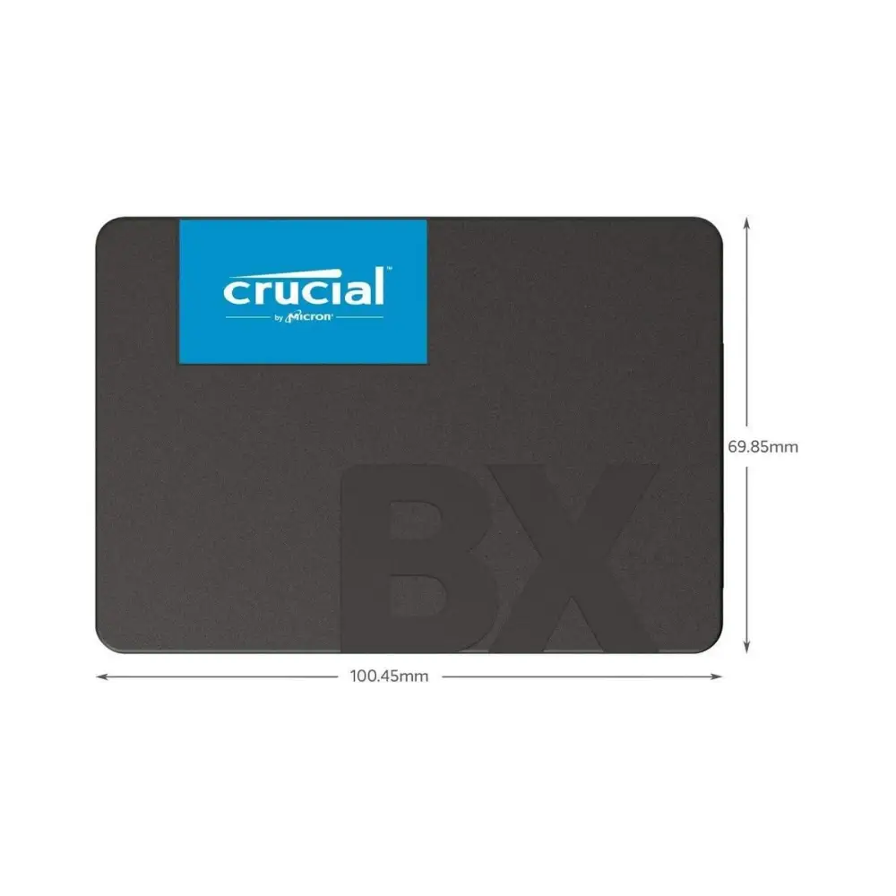 Crucial BX500 3D NAND SATA 2.5-inch SSD Drive, 500GB