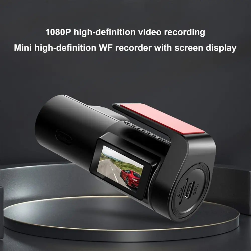 Dash Cam Front and Rear WiFi Dashcam,1080P Mini DashCam for Cars,Dash Cam with 1" Auto Loop Records Parking Monitor Camera,3.5m USB cable