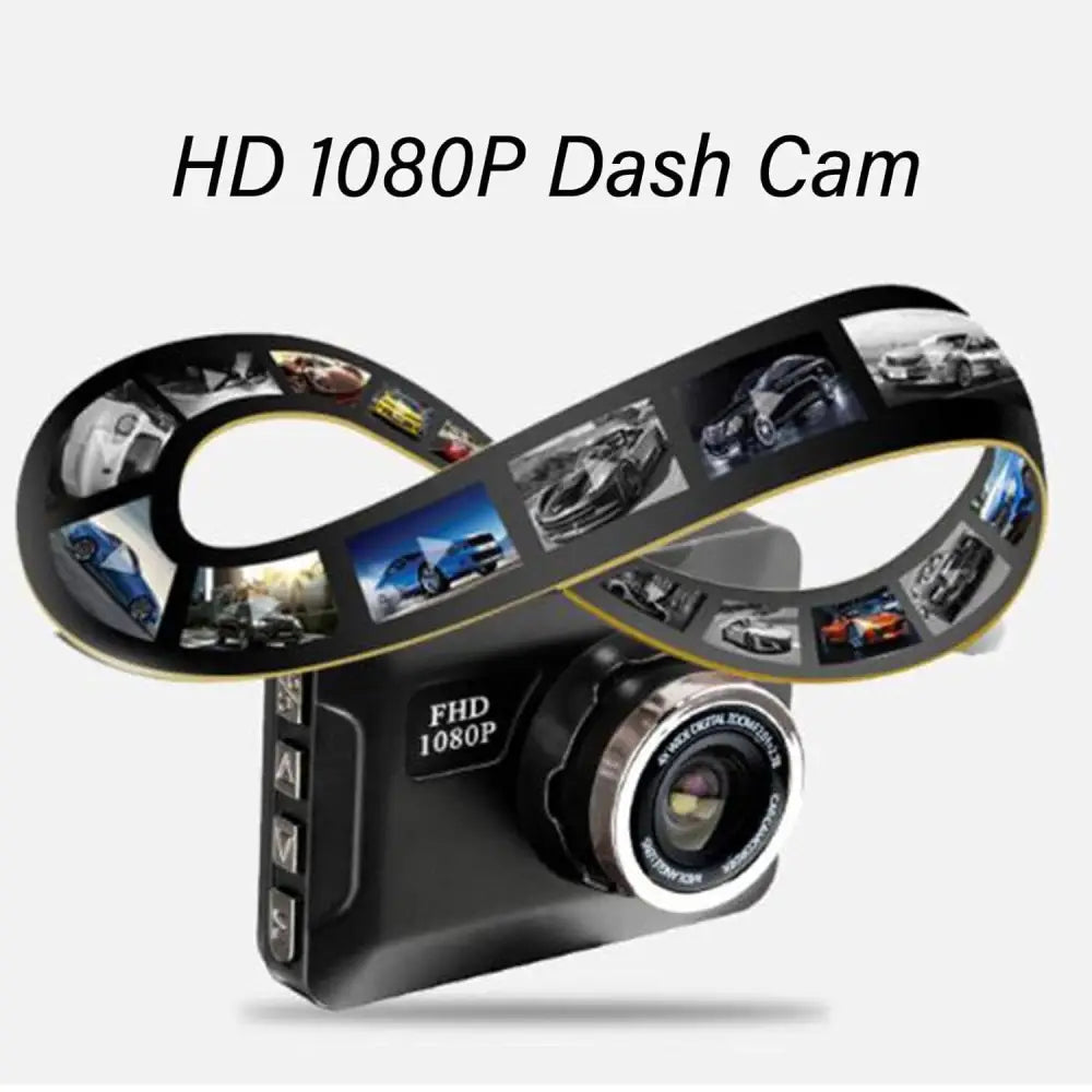 Dash Cam HD 1080P DVR Car Recorder Dash Cam with 2.2 Inch LCD Display, Night Vision, Gravity Detection, Loop, Motion Detection, for Outdoor Travel