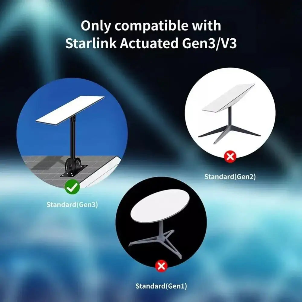For Starlink Gen 3 Cable Standard V3 Cable Waterproof for Starlink V3 Satellites