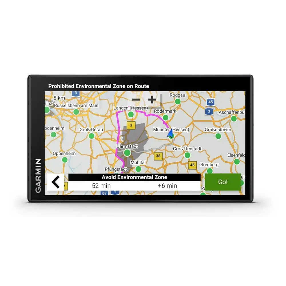 Garmin DriveSmart 66,GPS Sat Nav, 6" Display, Map Updates for UK, Ire and Full Europe, Live Traffic via app, Bluetooth Hands-Free Calling,Voice Commands/Smart Features