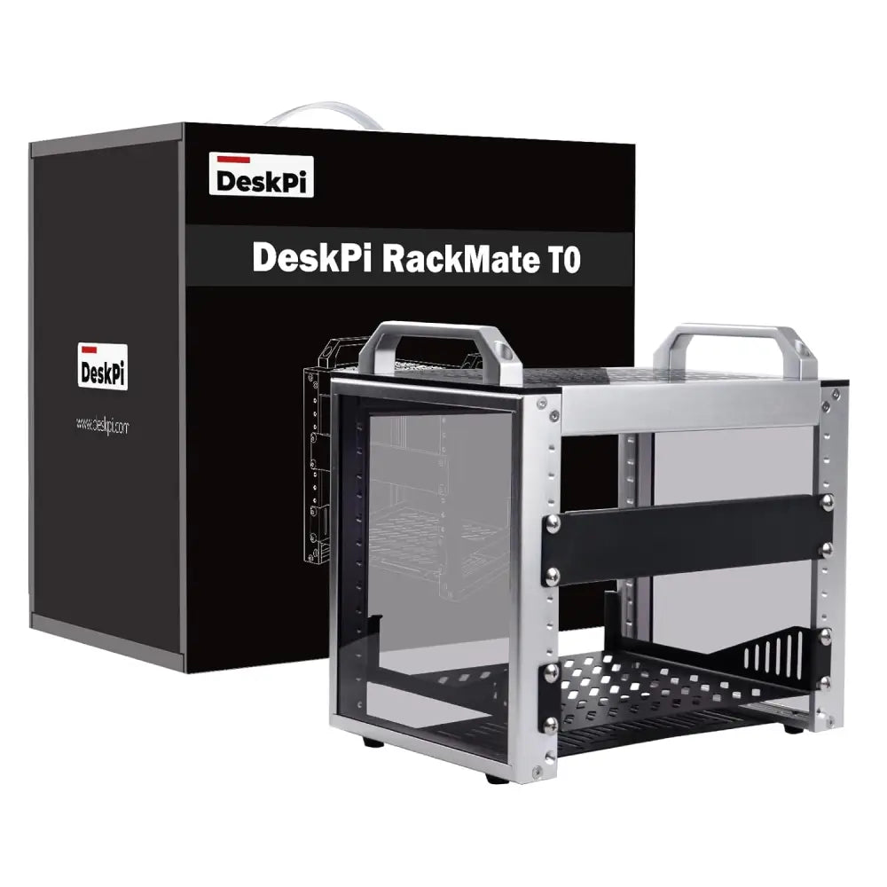 GeeekPi 4U Server Cabinet 10 inch Server Rack for Network Servers Audio and Video Equipment DeskPi RackMate T0