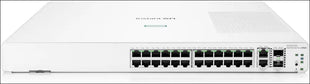 HPE Networking Instant on Switch Series 1960 24-Port Gb Smart-Managed Layer 2+ Ethernet Switch | 24X 1G | 2X 10Gbase-T, 2X SFP+ | Stackable | AU Cord