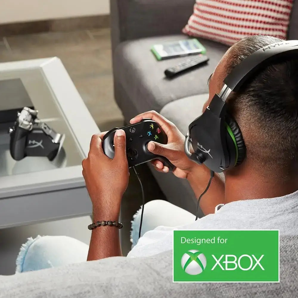 HyperX CloudX Stinger - Official Licensed for Xbox Gaming Headset, Lightweight, Rotating Ear Cups, Memory Foam, Comfort, Swivel-to-Mute Noise-Cancellation Microphone