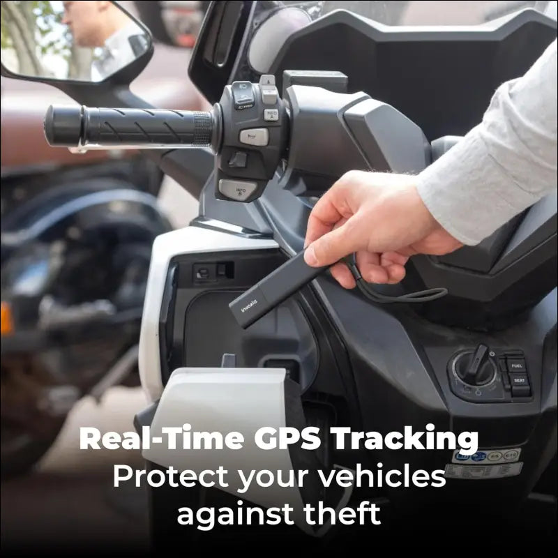 Invoxia GPS Tracker PRO - Real-Time Location - No Included Subscription - for Cars, Motorcycles, Bicycles, Children - Motion and Tilt Alerts - 4G LTE-M Network - Up to 3 Months...