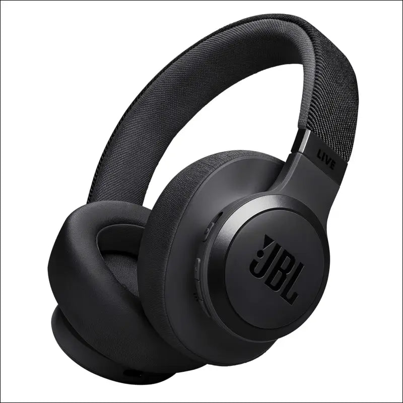 JBL Live 770NC, JBL Signature Sound and Surround Sound, Bluetooth 5.3 with LE Audio Supported *, True Adaptive Noise Cancelling with Smart Ambient, Black