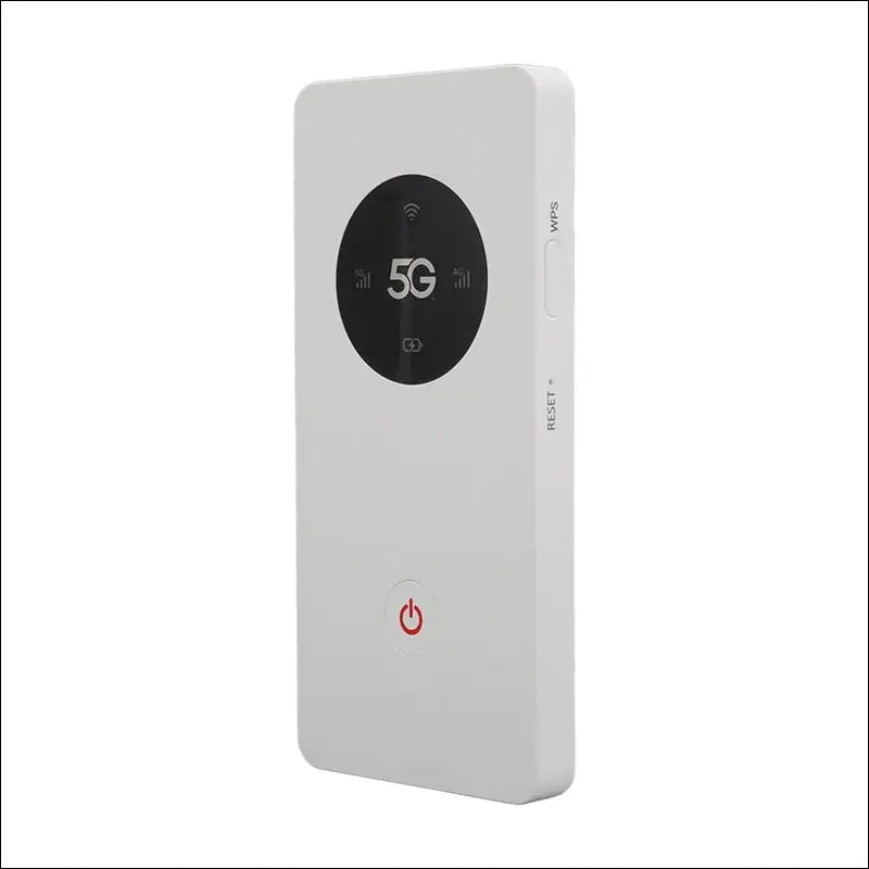 Jectse Ultra Fast 5G WiFi Hotspot with Nano SIM Card Slot, Up to 16 Devices, 2.4GHz and 5.0GHz, Pocket Size for Travel, Office, Camping