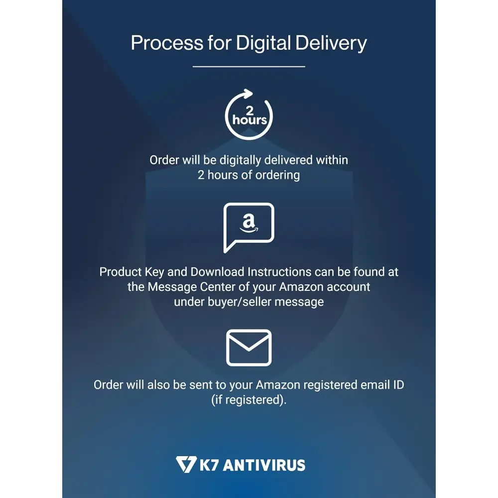 K7 Ultimate Security Antivirus Software 2025 |1 Devices, 1 Year| Threat Protection, Internet Security,Data Backup,Mobile Protection laptop,PC, Mac®,Phones,Tablets-No CD