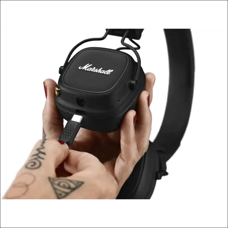 Marshall Major IV Wireless Bluetooth On-Ear Headphones (Black)