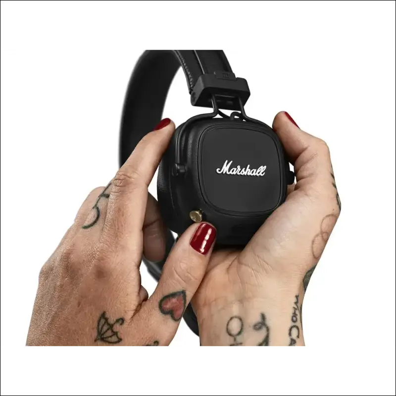 Marshall Major IV Wireless Bluetooth On-Ear Headphones (Black)