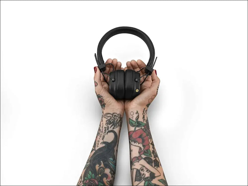 Marshall Major IV Wireless Bluetooth On-Ear Headphones (Black)