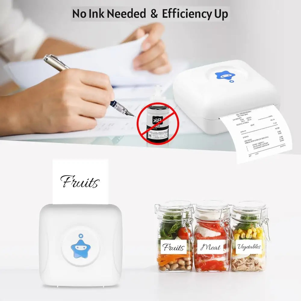 Mini Mobile Photo Printer - Bluetooth