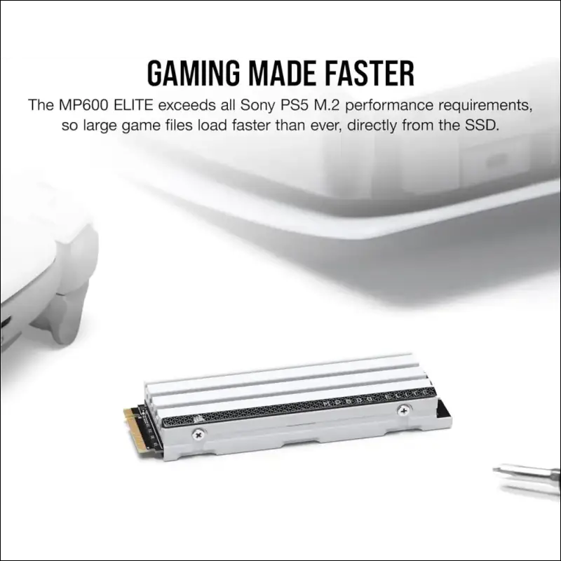 MP600 Elite 1TB M.2 Pcie Gen4 X4 Nvme SSD – Optimised for PS5 – Included Heatsin
