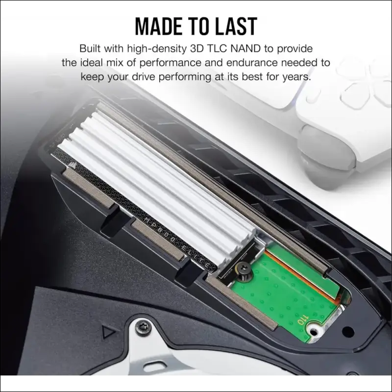 MP600 Elite 1TB M.2 Pcie Gen4 X4 Nvme SSD – Optimised for PS5 – Included Heatsin