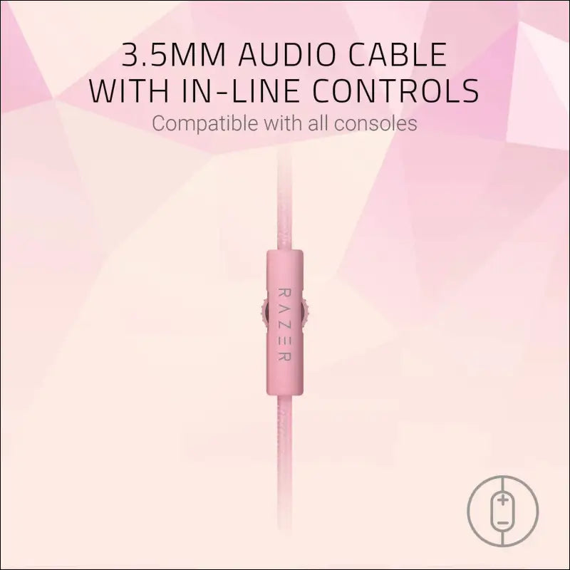 Razer AU Kraken Multi-Platform Wired Gaming Headset, Quartz Pink, RZ04-02830300-R3M1, one Size
