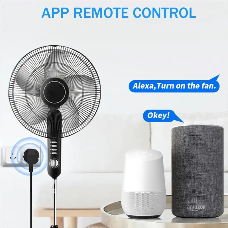 Smart Plug 16A WiFi Intelligent Socket, 2 Pack, Voice Control, Smart Outlet with Timer & App Remote Control, WiFi Outlet for Home, Compatible with Alexa & Google Assistant and...