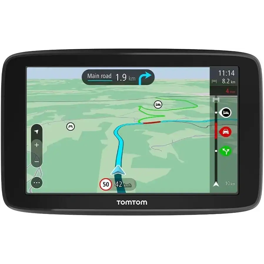 TomTom Car Sat Nav GO Classic (6 Inch, with Traffic Congestion and Speed Cam Alert Trial Thanks to TomTom Traffic, EU Maps, Updates via WiFi, Integrated Reversible Mount)