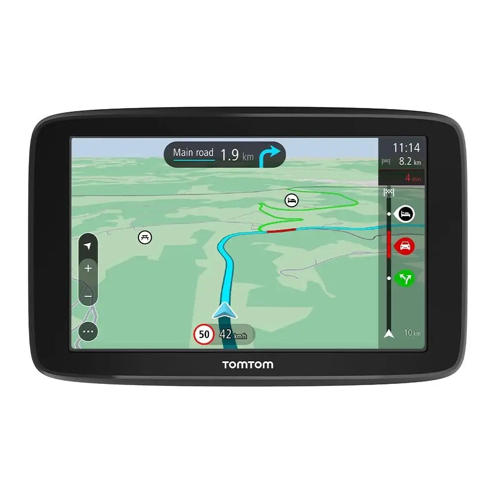 TomTom Car Sat Nav GO Classic (6 Inch, with Traffic Congestion and Speed Cam Alert Trial Thanks to TomTom Traffic, EU Maps, Updates via WiFi, Integrated Reversible Mount)
