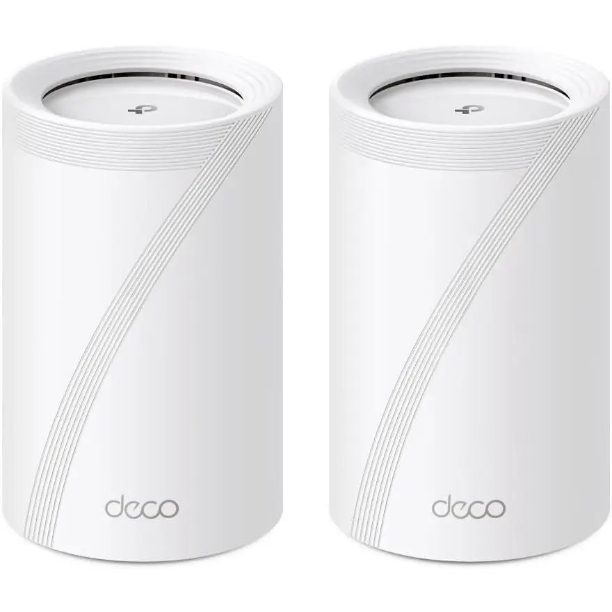 TP-Link Deco BE11000 Tri-Band Whole Home Mesh WiFi 7 up to 11 Gbps MLO 320 MHz 6 GHz Band Seamless AI Roaming