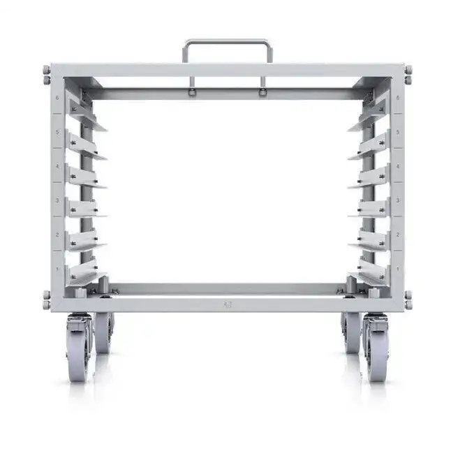 Ubiquiti Toolless Mini Rack, 6U-sized Device Rack with 24-port Blank Patch