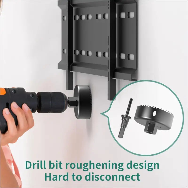 Wall Mount TV Cord Hider Kit