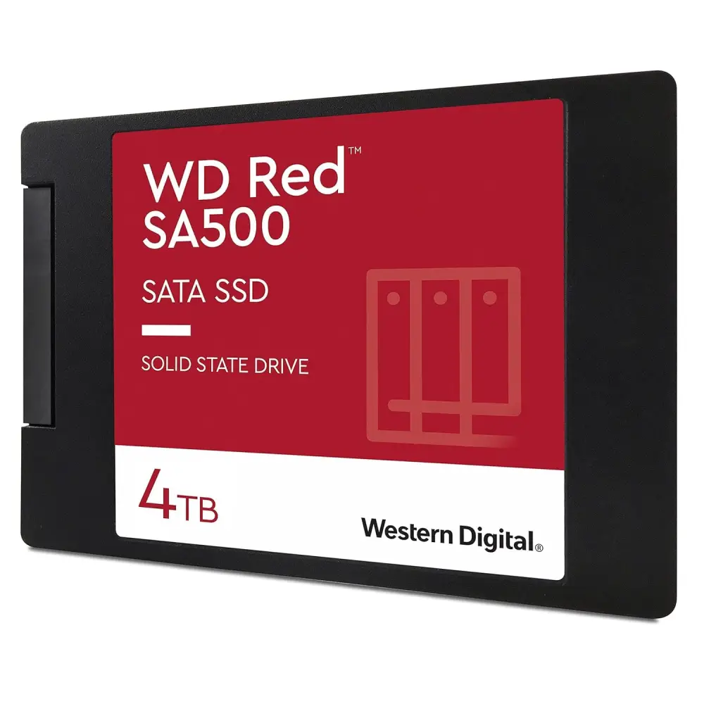 Western Digital SA500 2TB 2.5-inch SATA NAS SSD, Red