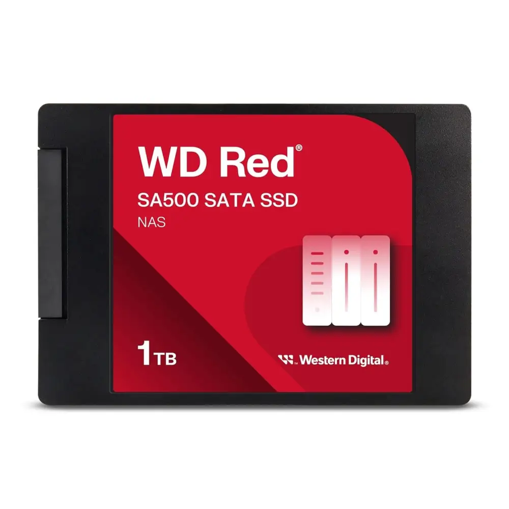 Western Digital SA500 2TB 2.5-inch SATA NAS SSD, Red