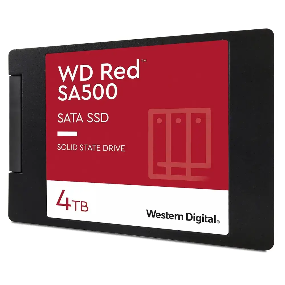 Western Digital SA500 2TB 2.5-inch SATA NAS SSD, Red