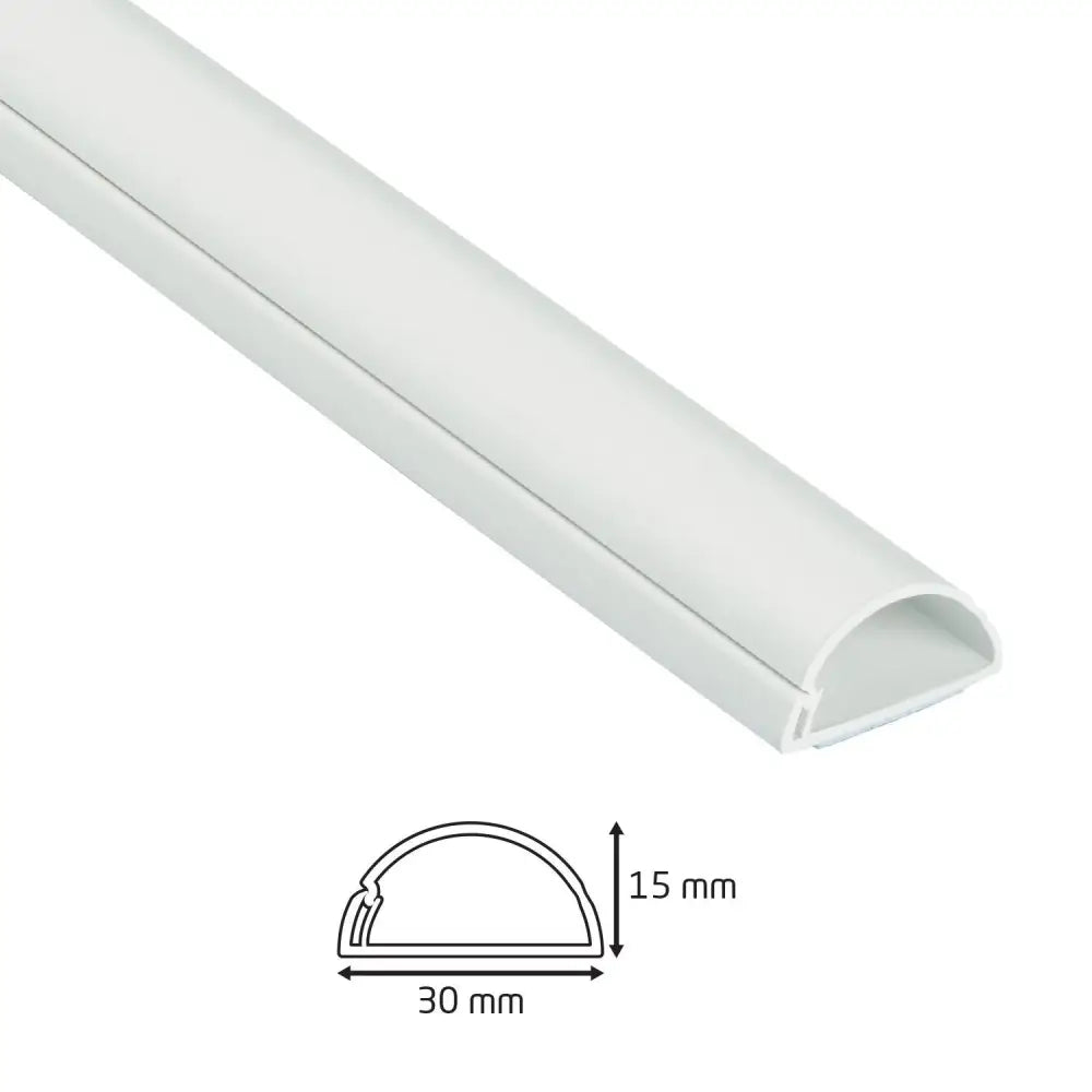 White Mini Trunking Kit, 4M Wire Hider