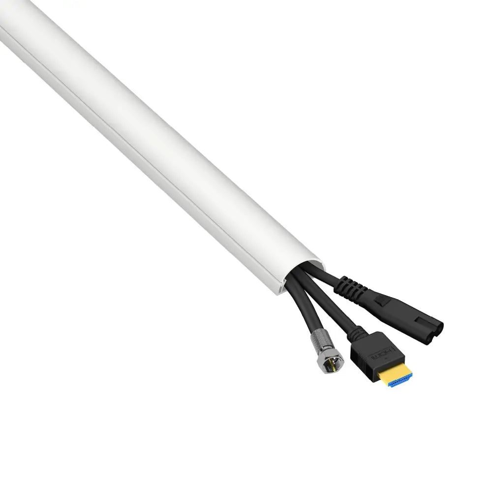 White Mini Trunking Kit, 4M Wire Hider